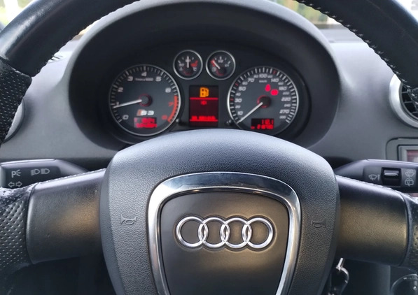 Audi S3 cena 36999 przebieg: 218257, rok produkcji 2007 z Siechnice małe 379